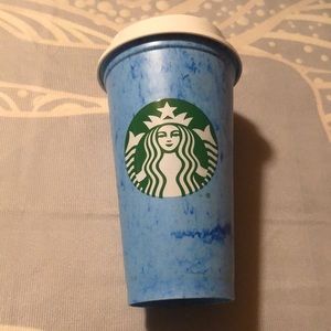 _New_ Starbucks Pastel Reusable Hot Cup With Lid